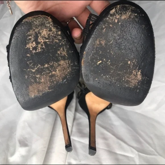 Jimmy Choo Cage Rhinestone Stilettos